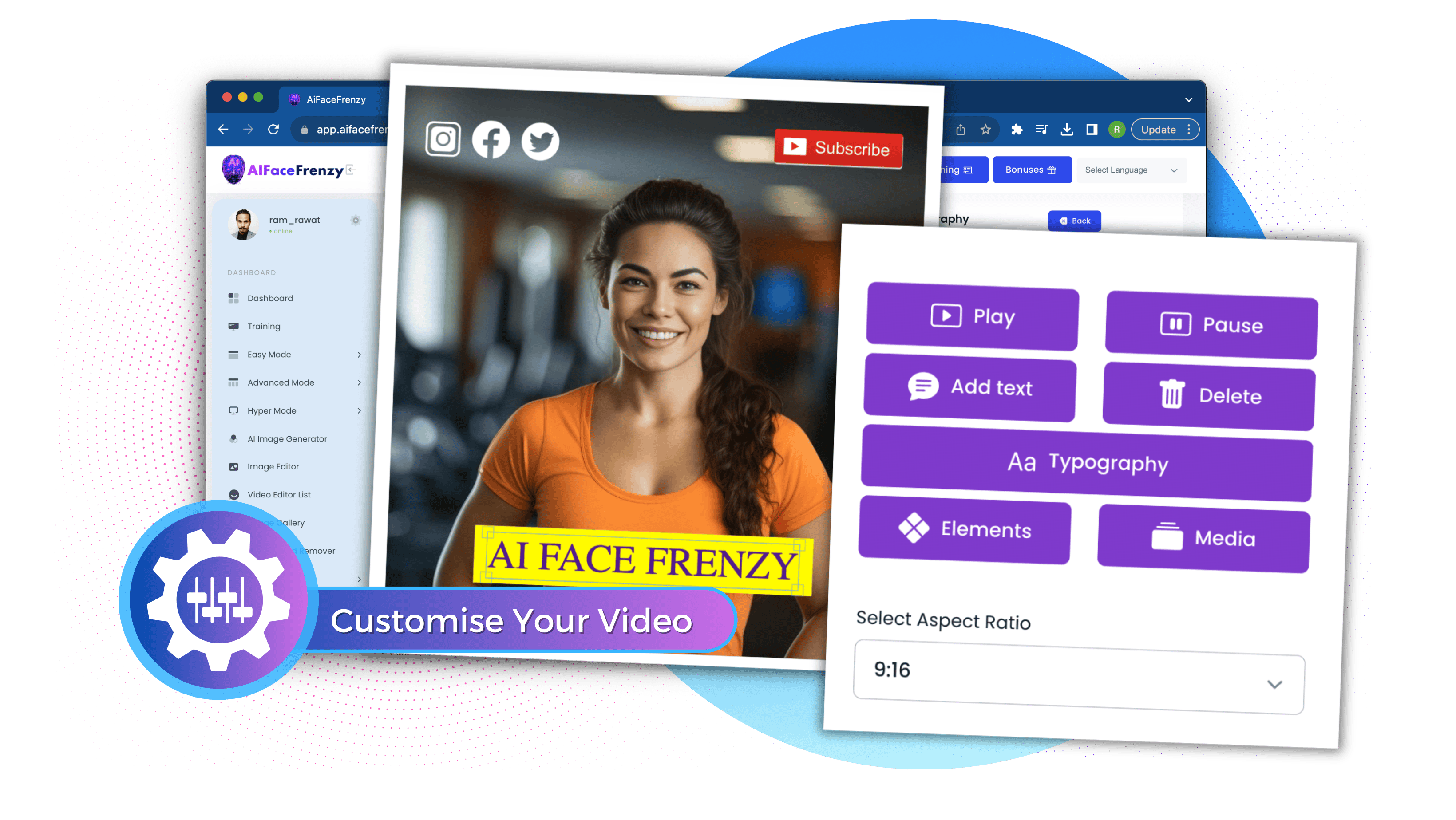 
Customise Your Video Till You Get The Perfect Result
